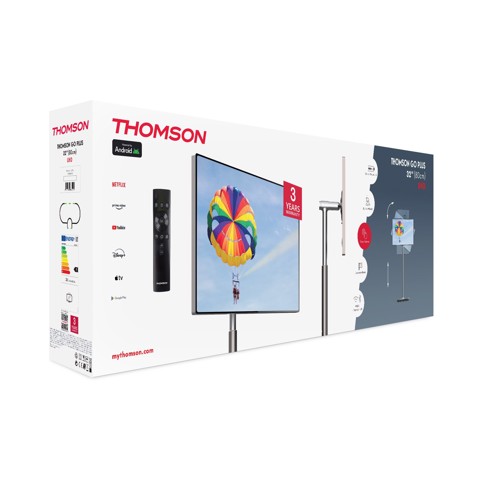 Thomson 32UE5M45E TV e monitor portatile TV portatile Champagne, Oro 81,3 cm (32") LED 3840 x 2160 Pixel