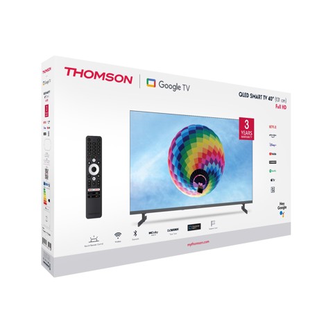 Thomson 40QG4S14 TV 101,6 cm (40") Full HD Smart TV Wi-Fi Grigio