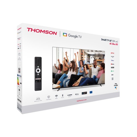 Thomson 55UG4S14 TV 139,7 cm (55") 4K Ultra HD Smart TV Wi-Fi Nero