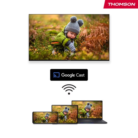 Thomson BOX PLUS 270G Smart TV box Grigio 4K Ultra HD 32 GB Wi-Fi Collegamento ethernet LAN