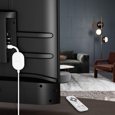 Thomson Go Cast 150 HDMI 4K Ultra HD Google TV Bianco