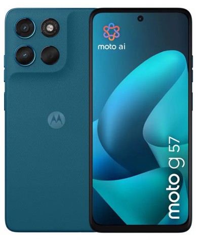 TIM moto g57 Camera 50MP Doppia SIM Android 16.0 5G USB tipo-C 8 GB 256 GB 5200 mAh Blu