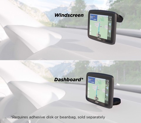 TomTom GO Classic navigatore Fisso 12,7 cm (5") Touch screen Nero