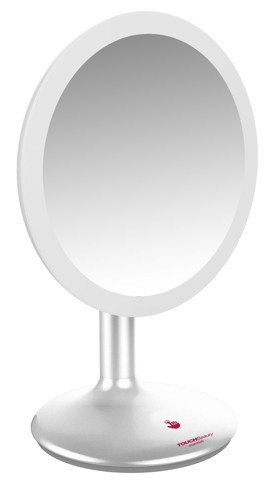 TouchBeauty TB-1676 specchietto per trucco Libera installazione Rotondo Bianco