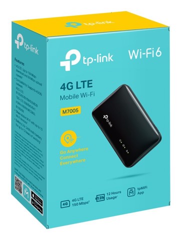 TP-Link M7005 router portatile a batteria Wi-Fi 6 4G LTE