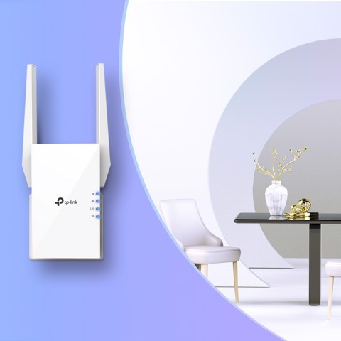 TP-Link RE505X Range Extender OneMesh Wi-Fi 6 AX1500