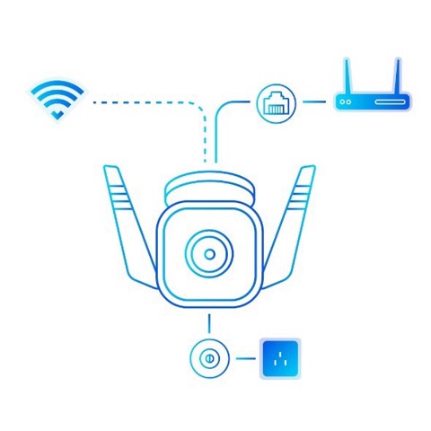 TP-Link Tapo TC65 videocamera di sorveglianza da esterno