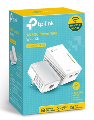 TP-Link TL-WPA4221 Kit Powerline Wi-fi AV600