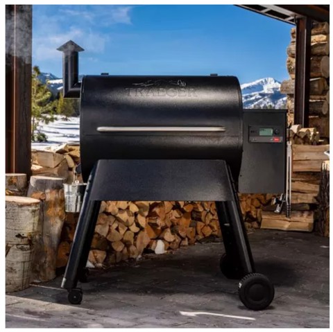 Traeger Barbecue a pellet Pro 780 con WiFi e sonda per carne per 14 coperti