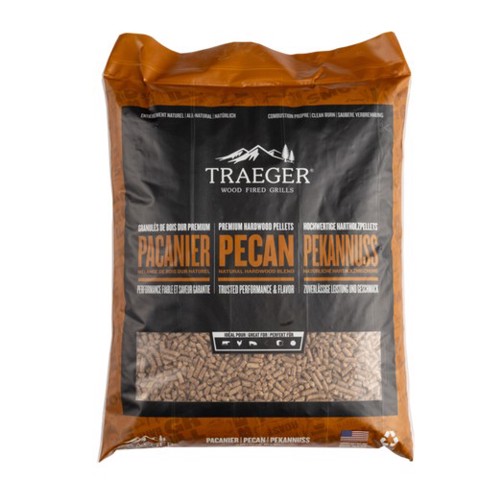 Traeger Pellets da legno di Pecan naturale al 100% per barbecue a pellet - 9 kg