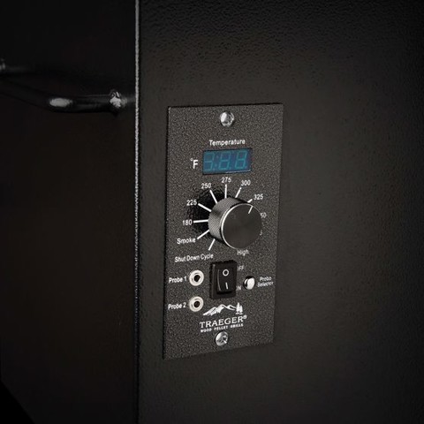 Traeger Pro Series 22 Grill Barile Pellet Nero, Blu