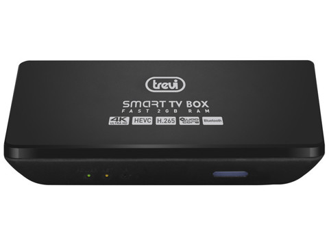 Trevi 365S800 Smart TV box Nero 4K Ultra HD 8 GB Wi-Fi Collegamento ethernet LAN