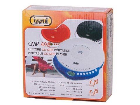 Trevi CMP 498 Nero Lettore CD personale
