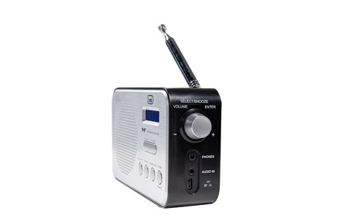Trevi DAB 7F92 R Portatile Digitale Nero, Bianco