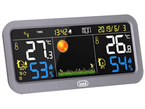 Trevi ME 3P20 RC Grigio LCD CA/Batteria