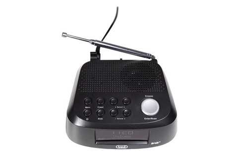 Trevi RC 80D4 DAB Orologio Digitale Nero