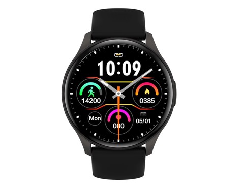 Trevi SMARTWATCH CON FUNZIONE CHIAMATA WIRELESS AMOLED FULL TOUCH IP67 T-FIT 235 A NERO