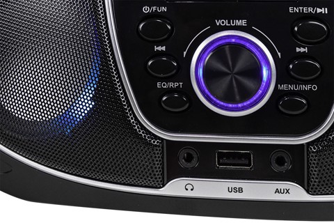 Trevi STEREO PORTATILE BOOMBOX CD DAB DAB+ USB WIRELESS AUX-IN CMP 588 DAB