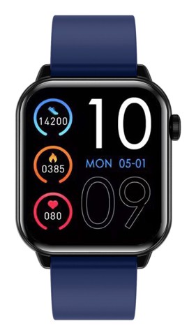 Trevi T-FIT 201 A 4,7 cm (1.85") AMOLED Digitale Touch screen Nero