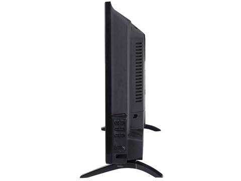 Trevi TV LED 24" HD con ricevitore DVBT-T2/DVBS-S" con codec H.265 10 Bit e Alimentatore 12V 3A con adattatore di rete