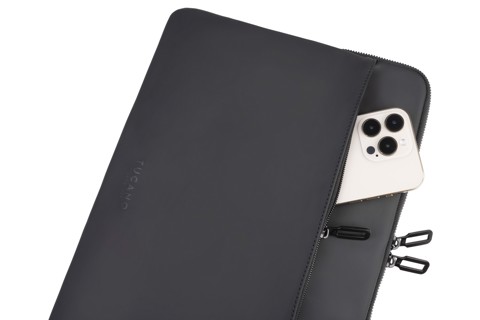 Tucano BFGOM1314-BK borsa per laptop 35,6 cm (14") Custodia a tasca Nero