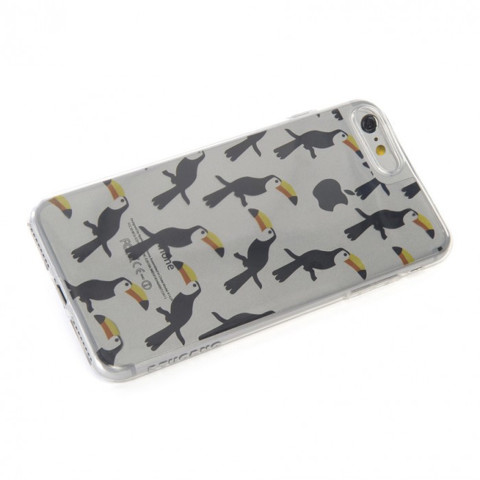Tucano Cambio custodia per cellulare 11,9 cm (4.7") Cover Verde, Grigio, Rosso, Trasparente