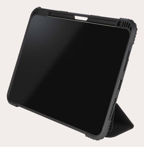 Tucano Educo 27,9 cm (11") Custodia a libro Nero, Trasparente