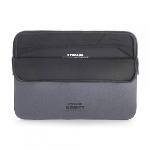 Tucano Elements Second Skin 33 cm (13") Custodia a tasca Grigio