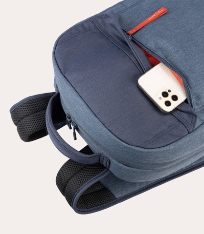 Tucano Hop 15" borsa per notebook 40,6 cm (16") Zaino Blu