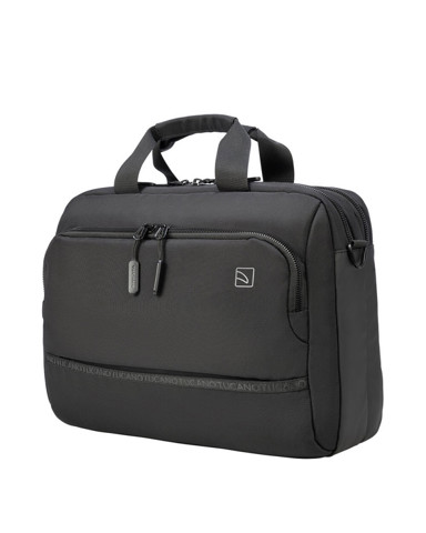 Tucano Player borsa per notebook 39,6 cm (15.6") Nero