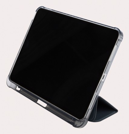 Tucano Satin 27,7 cm (10.9") Custodia a libro Grafite, Trasparente