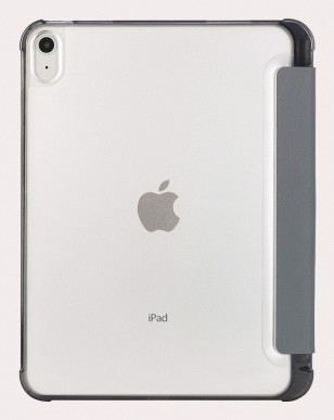 Tucano Satin 27,7 cm (10.9") Custodia a libro Grigio, Trasparente