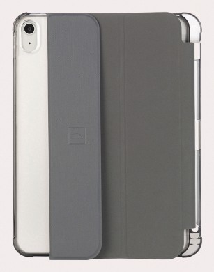 Tucano Satin 27,7 cm (10.9") Custodia a libro Grigio, Trasparente