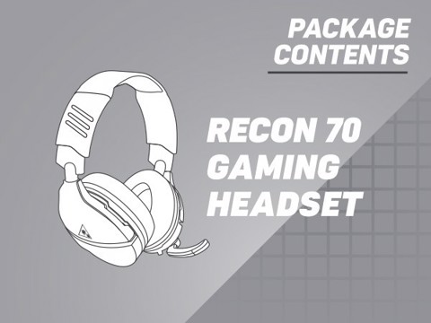 Turtle Beach Cuffie da gioco RECON 70 per PS4 Pro, PS4 e PS5