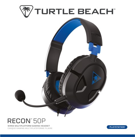Turtle Beach Recon 50P Cuffie Gaming - PS5, PS4, Xbox Series X o S, Xbox One e PC