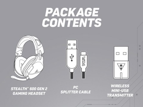 Turtle Beach Stealth 600 Gen 2 - PlayStation Auricolare Wireless A Padiglione Gaming USB tipo-C Bianco