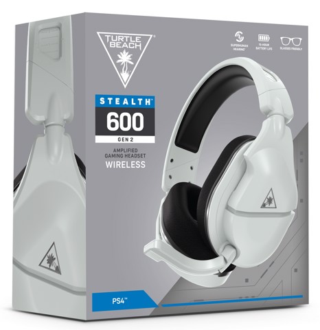 Turtle Beach Stealth 600 Gen 2 - PlayStation Auricolare Wireless A Padiglione Gaming USB tipo-C Bianco