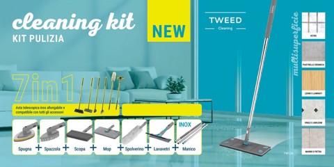 TWEED Kit pulizia 7 in 1