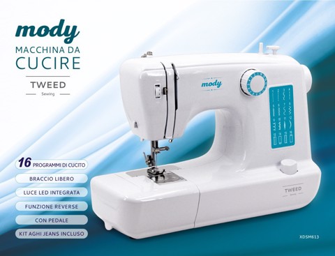 TWEED Mody Macchina da cucire automatica Elettrico