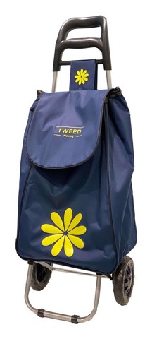 TWEED TW004BLU borsa della spesa Blu Borsa trolley
