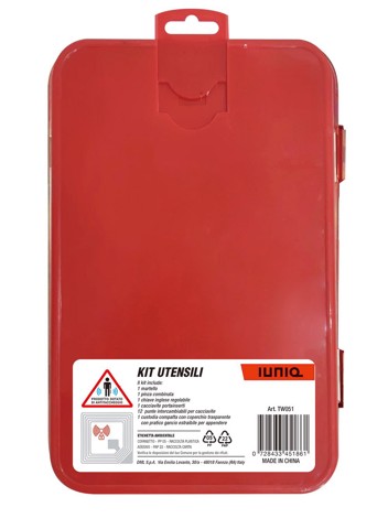 TWEED TW051 set di strumenti meccanici 17 strumenti