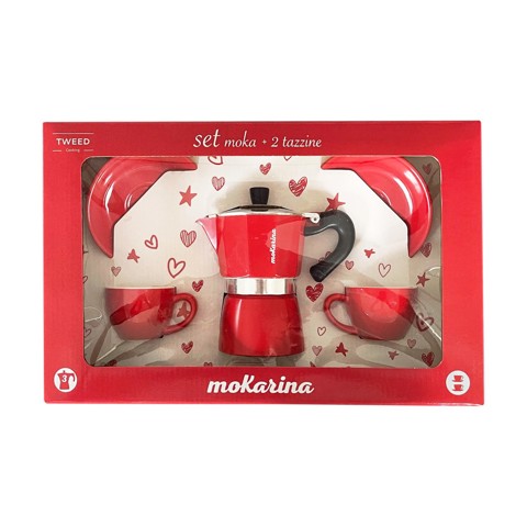 TWEED TW071 caffettiera 0,12 L Alluminio, Silicone