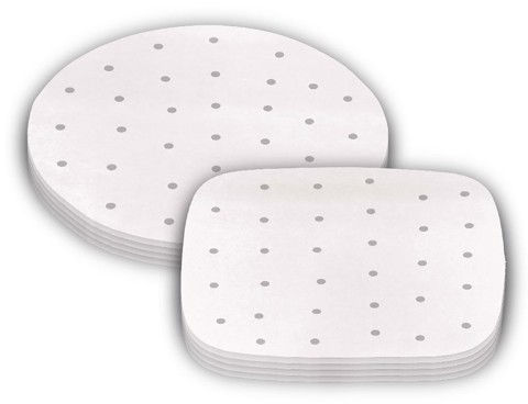TWEED 200 Fogli pretagliati e perforati per friggitrice ad aria, forno, vaporiera TW085