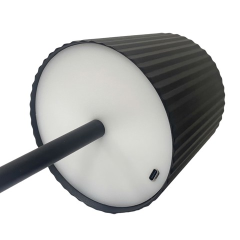 TWEED TW109BLK lampada da tavolo ricaricabile usb LED Nero