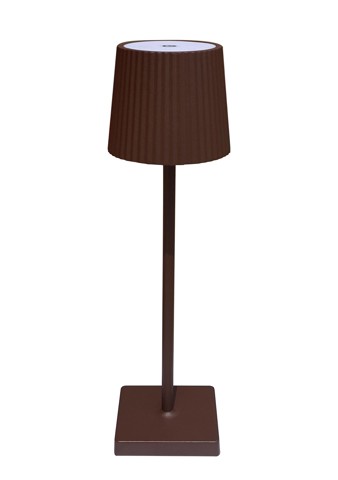 TWEED TW109COR lampada da tavolo ricaricabile usb LED Marrone