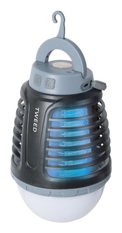 TWEED TW120 zanzariera e uccidi-insetti Automatico Insetticida Adatto per uso interno Adatto per uso esterno Nero, Grigio