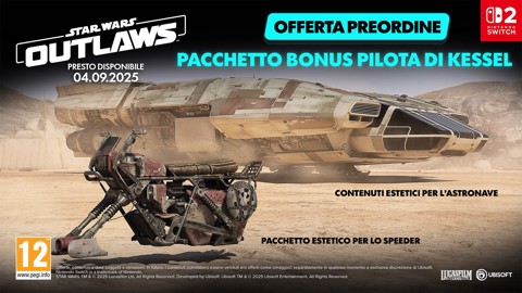 Ubisoft Star Wars Outlaws Gold Edition Oro Nintendo Switch 2