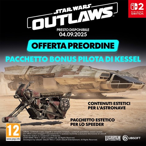 Ubisoft Star Wars Outlaws Gold Edition Oro Nintendo Switch 2