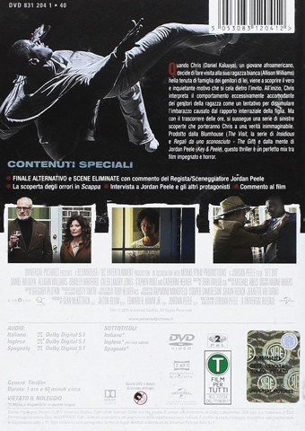 Universal Pictures Scappa. Get Out (DVD)