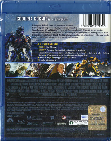 Universal Pictures Transformers: L'ultimo Cavaliere (2 BD)